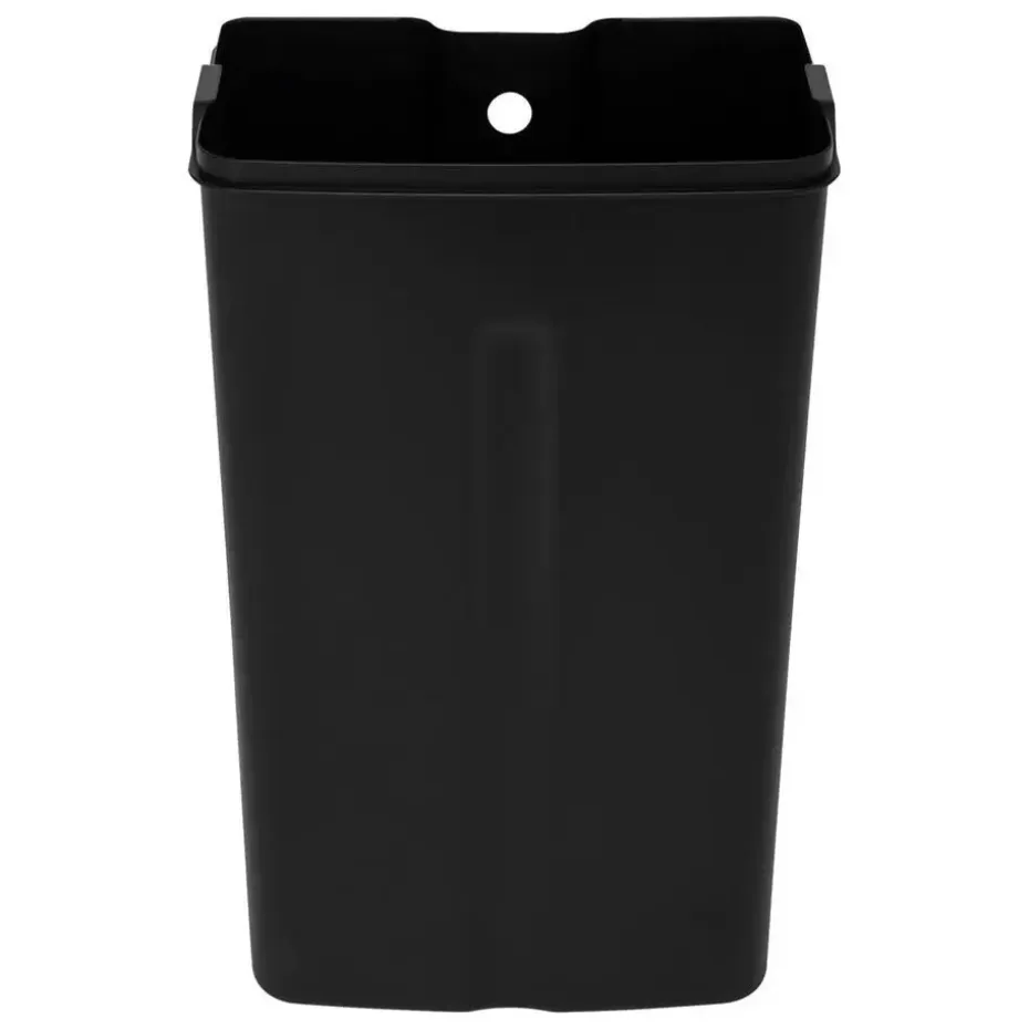 Prullenbak/pedaalemmer - zilver - metaal - 20L - 30 x 30 x 53 cm