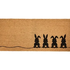 PULIAN - Deurmat - Natuurlijk - 55 x 120 cm - Kokos