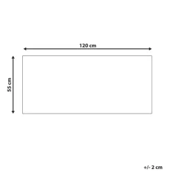 PULIAN - Deurmat - Natuurlijk - 55 x 120 cm - Kokos