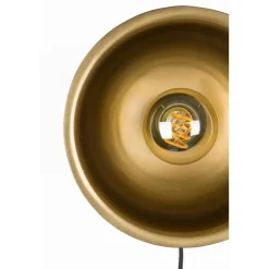 Puur - Dudley wandlamp rond S - zwart/goud