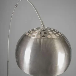 Qazqa booglampen booglamp xxl zilverkleurig e27