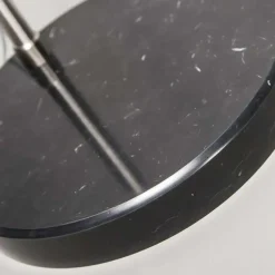 Qazqa booglampen booglamp xxl zilverkleurig e27