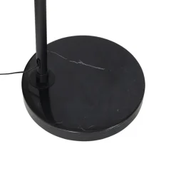 Qazqa booglampen xxl zwart e27