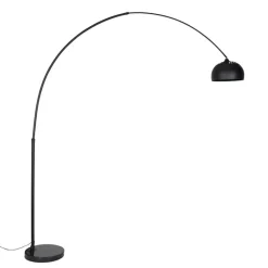 Qazqa booglampen xxl zwart e27