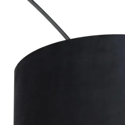 Qazqa booglampen xxl zwart e27