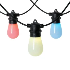 Qazqa buitenlampen chill zwart geïntegreerde led