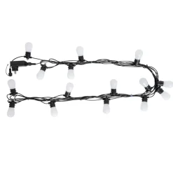 Qazqa buitenlampen chill zwart geïntegreerde led