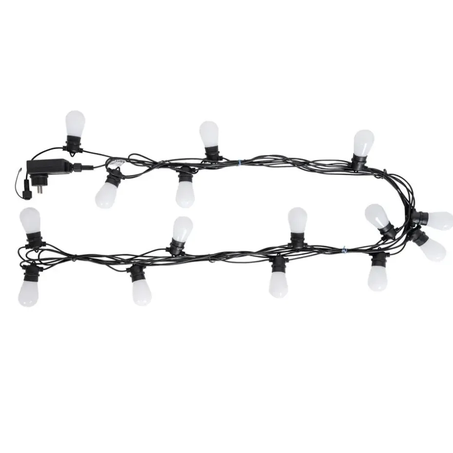 Qazqa buitenlampen chill zwart geïntegreerde led