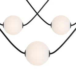 Qazqa buitenlampen malai wit geïntegreerde led