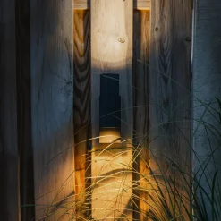 Qazqa buitenlampen met sensor duo grijs gu10