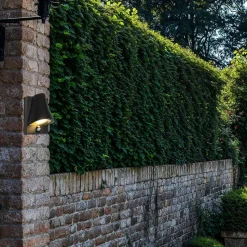 Qazqa buitenlampen met sensor femke zwart gu10
