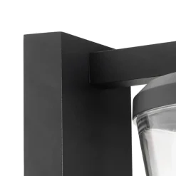 Qazqa buitenlampen met sensor joren zwart e27