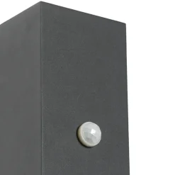 Qazqa buitenlampen met sensor baleno grijs gu10