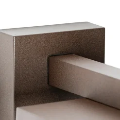 Qazqa buitenlampen met sensor charlois bronskleurig e27