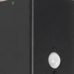 Qazqa buitenlampen met sensor denmark zwart e27