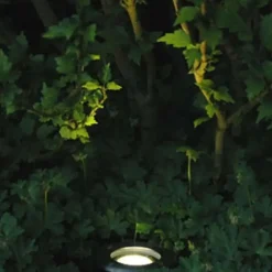 Qazqa grondspots basic zilverkleurig gu10