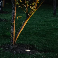 Qazqa grondspots delux zilverkleurig gu10