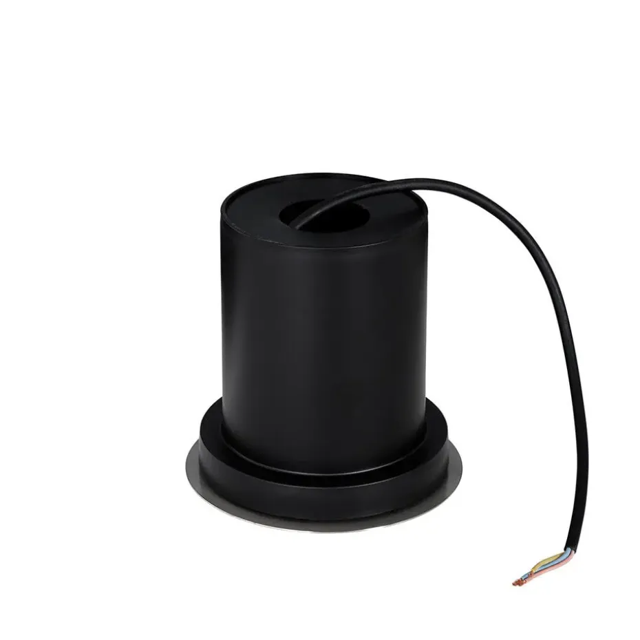 Qazqa grondspots delux zilverkleurig gu10