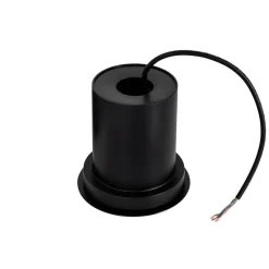 Qazqa grondspots delux zwart gu10