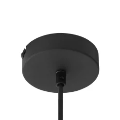 Qazqa hanglampen carcass zwart e27