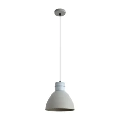 Qazqa hanglampen dory grijs e27
