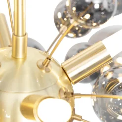 Qazqa hanglampen explode goudkleurig g9