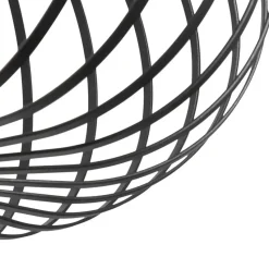 Qazqa hanglampen johanna zwart e27