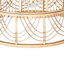 Qazqa hanglampen michelle bruin e27