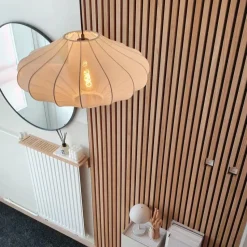 Qazqa hanglampen plu wit e27