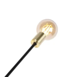 Qazqa hanglampen sydney goudkleurig e27