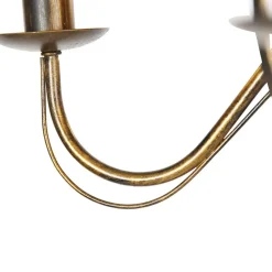 Qazqa kroonluchters giuseppe goudkleurig e14