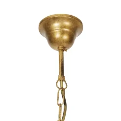 Qazqa kroonluchters giuseppe goudkleurig e14