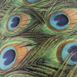 Qazqa lampenkappen cilinder velours groen