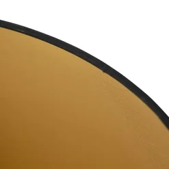 Qazqa lampenkappen rond schuin katoen zwart