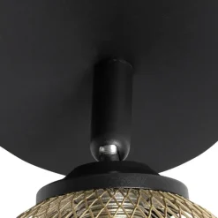 Qazqa opbouwspots athens goudkleurig g9