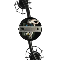 Qazqa opbouwspots botu zwart e14