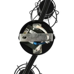 Qazqa opbouwspots botu zwart e14