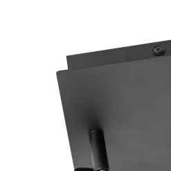 Qazqa opbouwspots ducha zwart gu10