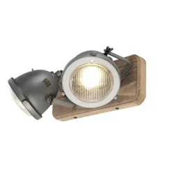 Qazqa opbouwspots emado grijs gu10