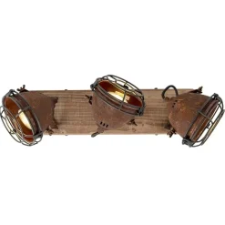 Qazqa opbouwspots gina bronskleurig gu10