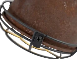 Qazqa opbouwspots gina bronskleurig gu10