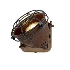 Qazqa opbouwspots gina bronskleurig gu10