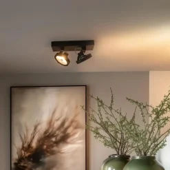 Qazqa opbouwspots go zwart g9