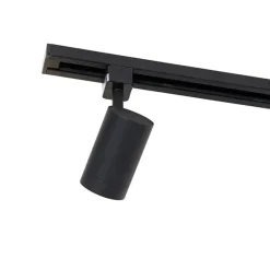 Qazqa opbouwspots iconic cavalux jeana zwart e27