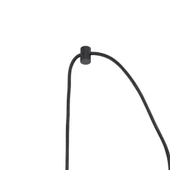 Qazqa opbouwspots iconic cavalux jeana zwart e27