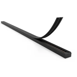 Qazqa opbouwspots iconic afdekplaat zwart