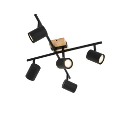 Qazqa opbouwspots jeana crème gu10