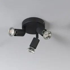 Qazqa opbouwspots jeany zwart gu10