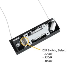 Qazqa professional hanglampen keane zwart geïntegreerde led