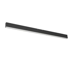 Qazqa professional plafondlampen keane zwart geïntegreerde led